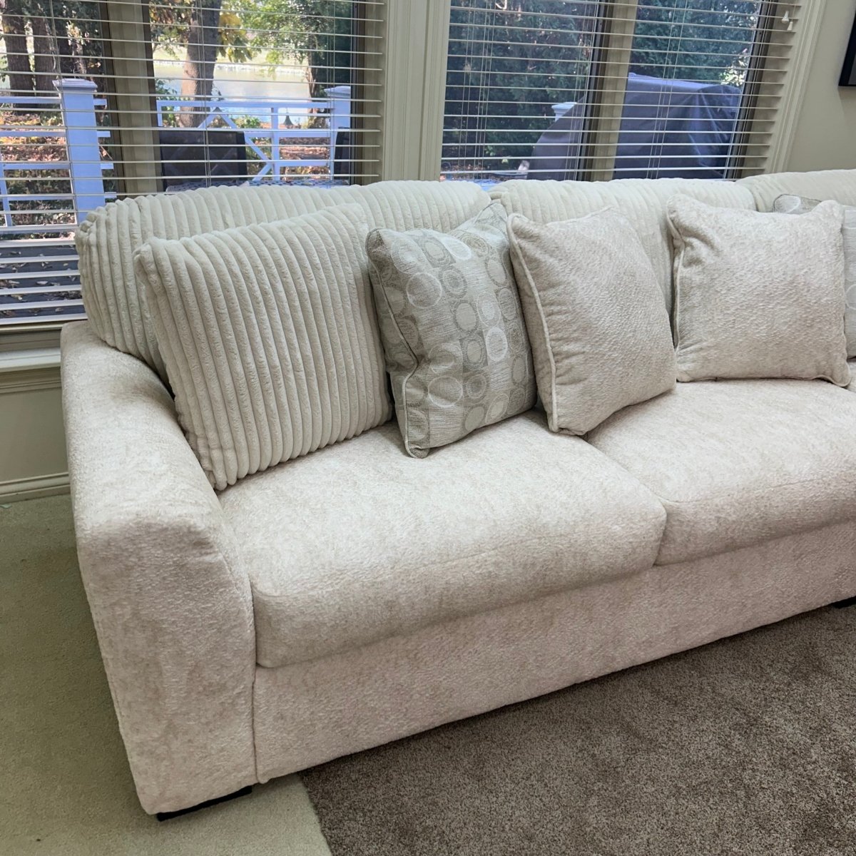Ashley Chessington 2 - Piece Sectional with Chaise - Modern Living For Less Furniture