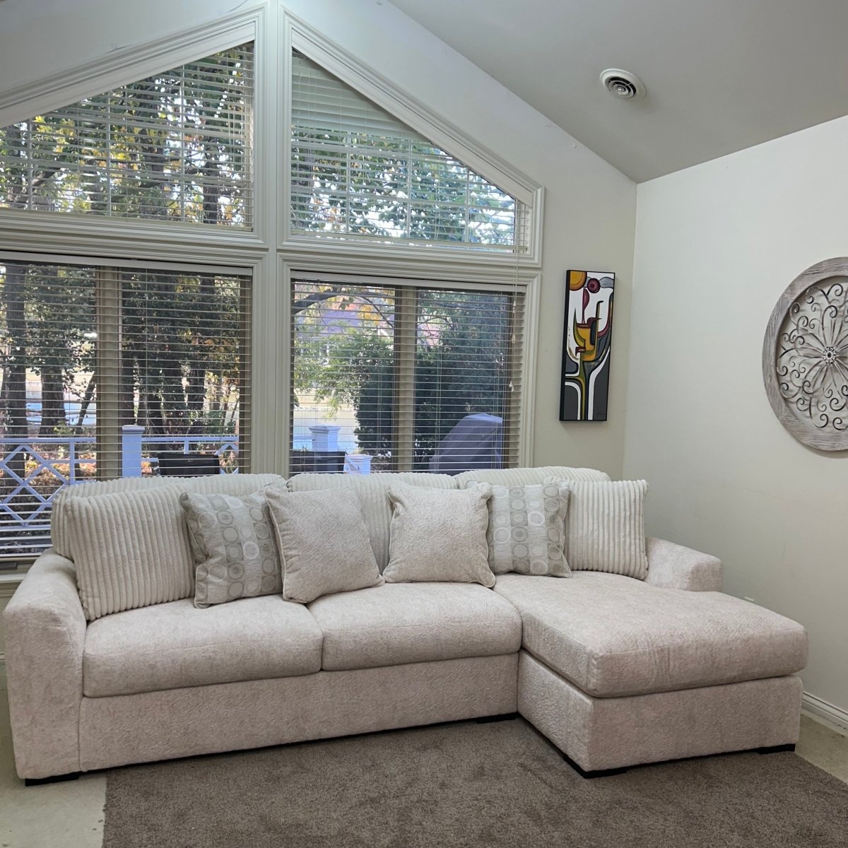 Ashley Chessington 2 - Piece Sectional with Chaise - Modern Living For Less Furniture