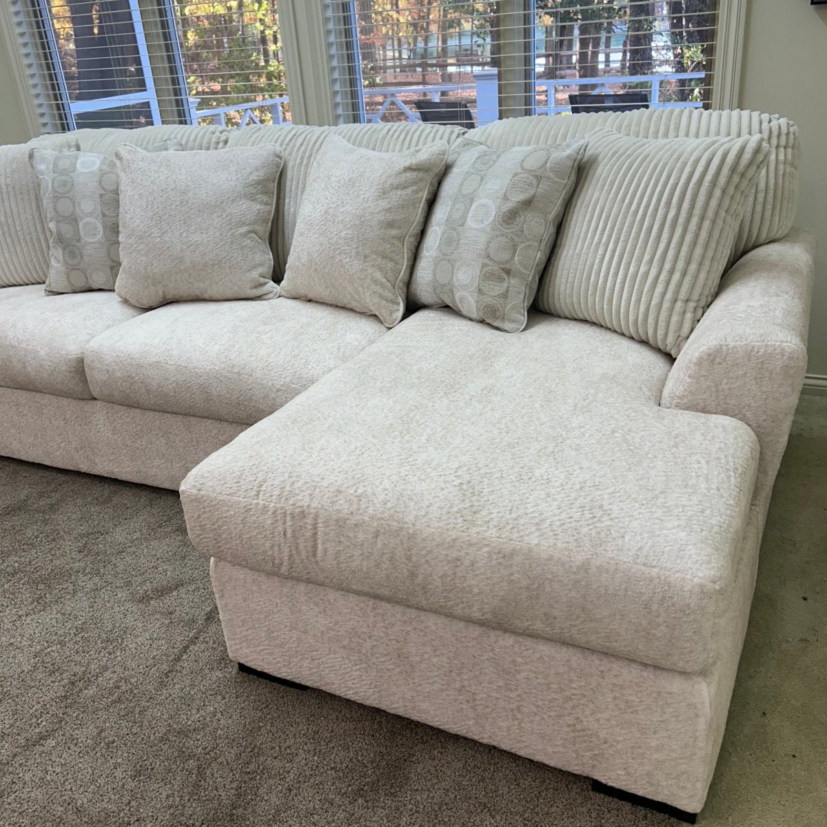 Ashley Chessington 2 - Piece Sectional with Chaise - Modern Living For Less Furniture