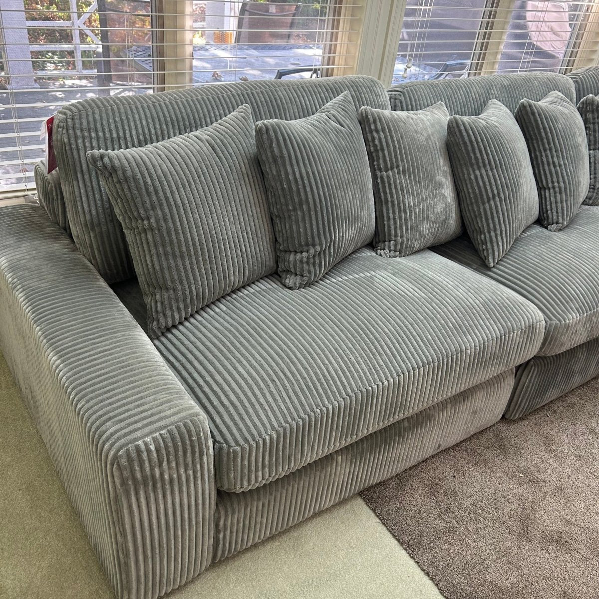 Coaster Blaine 3 - Piece Reversible Chaise Sectional - Modern Living For Less Furniture