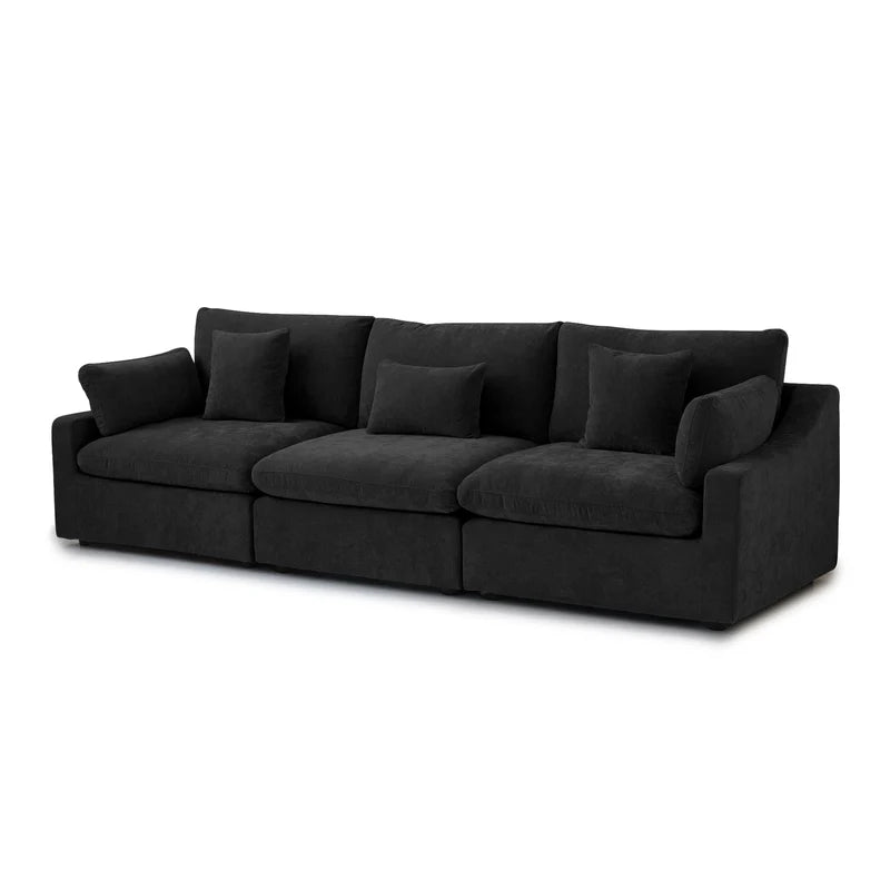 Nova Slope Cloud Collection - Black - Modern Living For Less Furniture