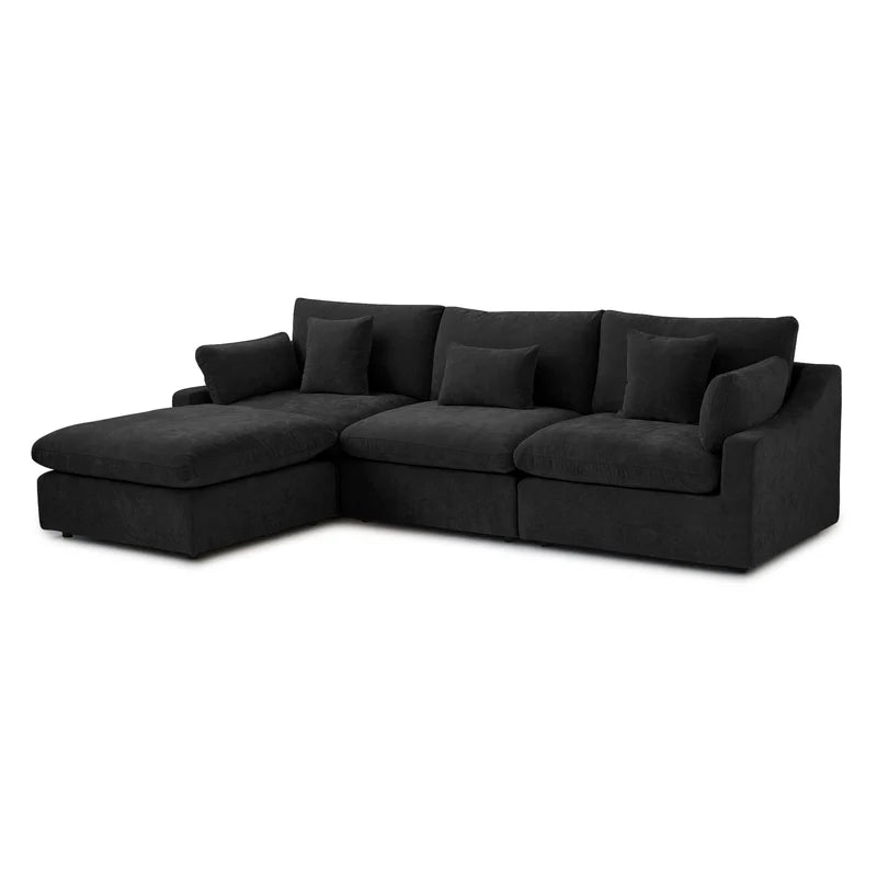 Nova Slope Cloud Collection - Black - Modern Living For Less Furniture