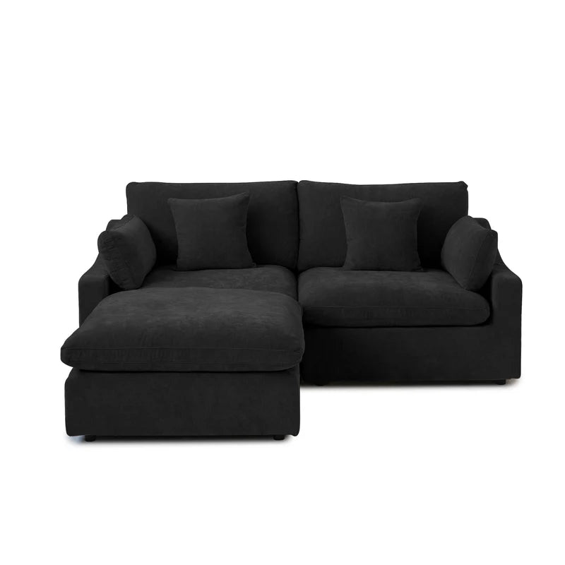 Nova Slope Cloud Collection - Black - Modern Living For Less Furniture