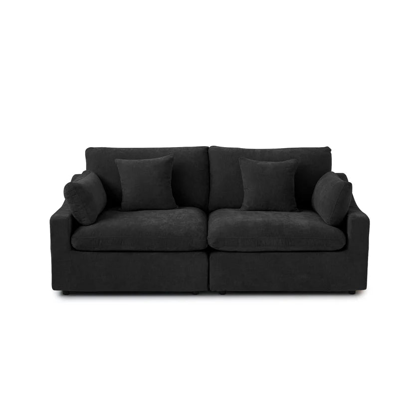 Nova Slope Cloud Collection - Black - Modern Living For Less Furniture