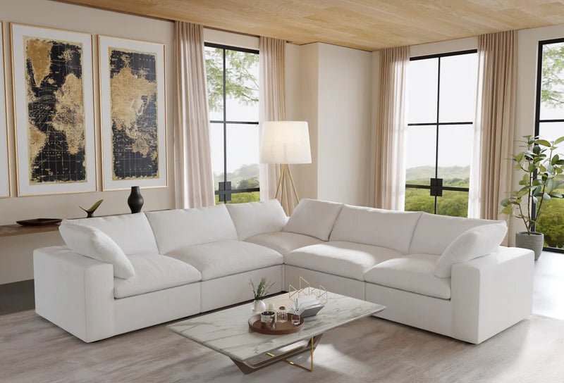 Nova Slope Cloud Collection - White - Modern Living For Less Furniture
