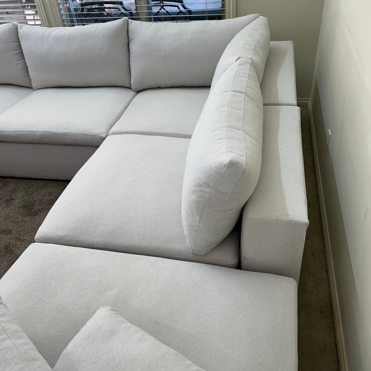 West Elm Harmony 4 - Piece Sectional - Modern Living For Less Furniture