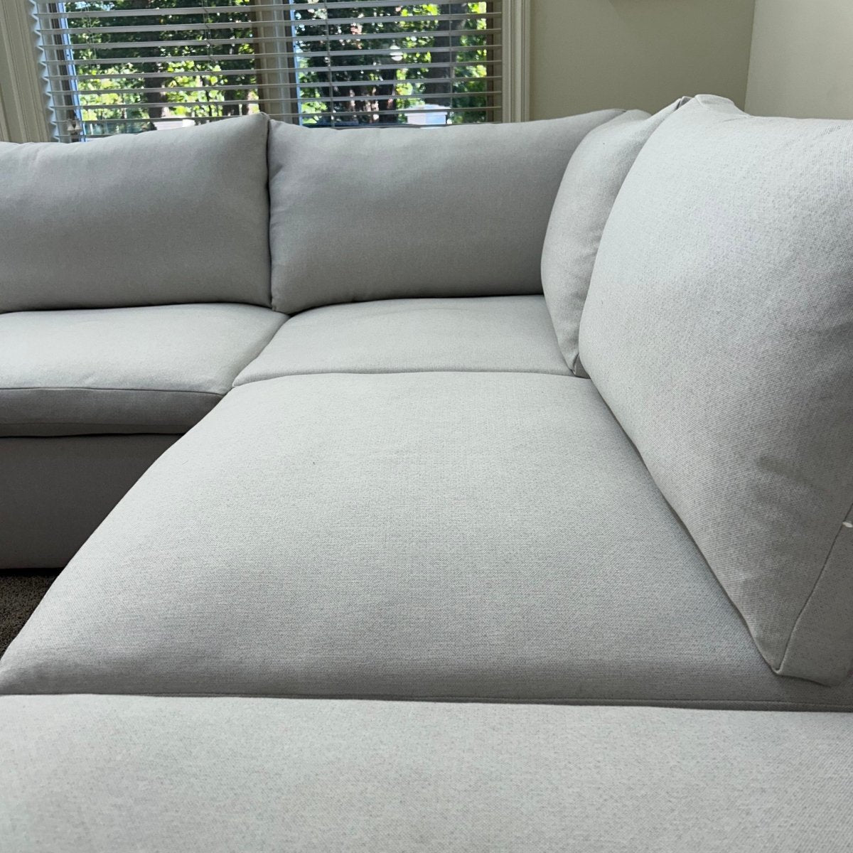 West Elm Harmony 4 - Piece Sectional - Modern Living For Less Furniture