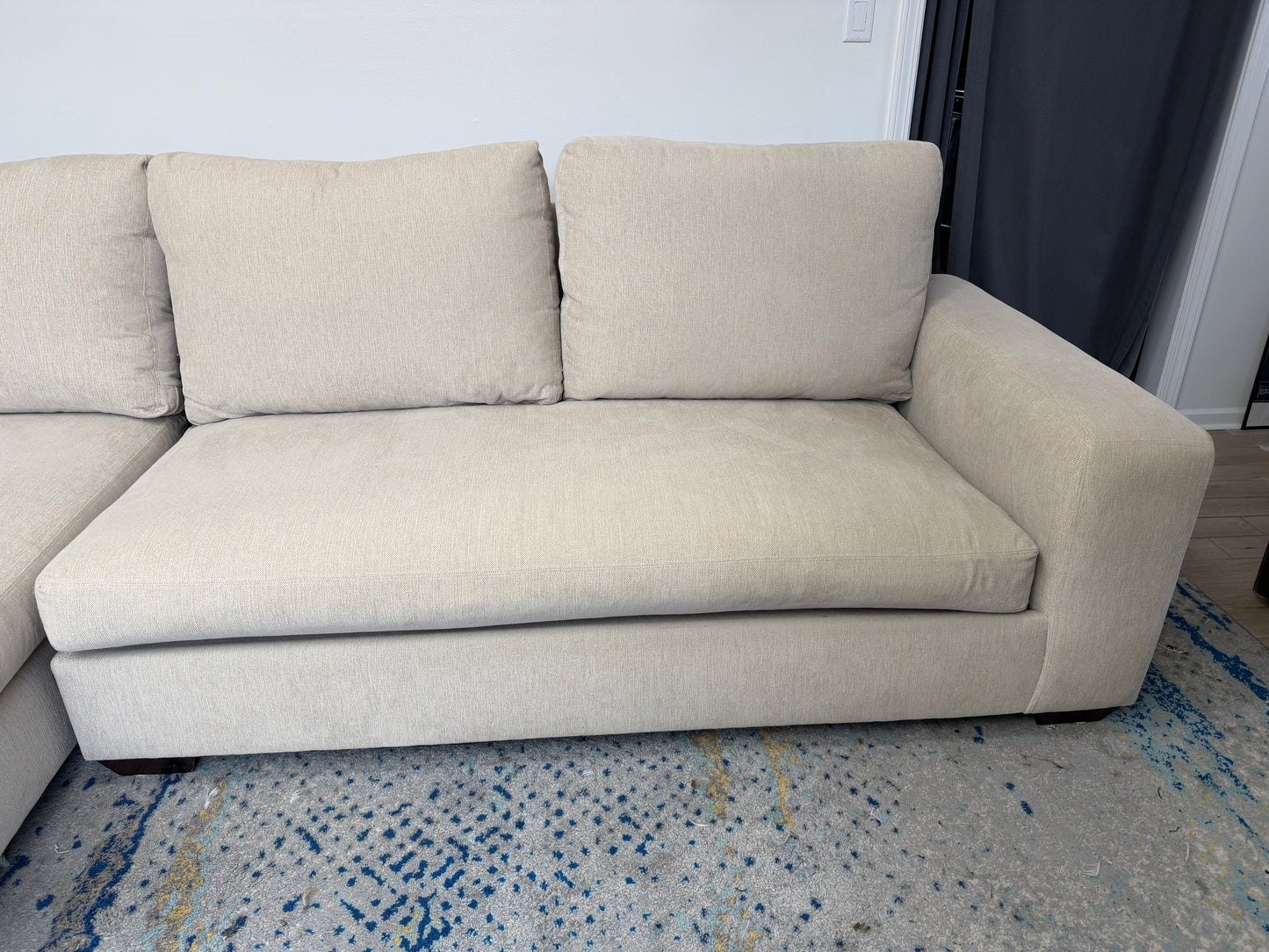 Pottery Barn Big Sur 2-Piece Sectional