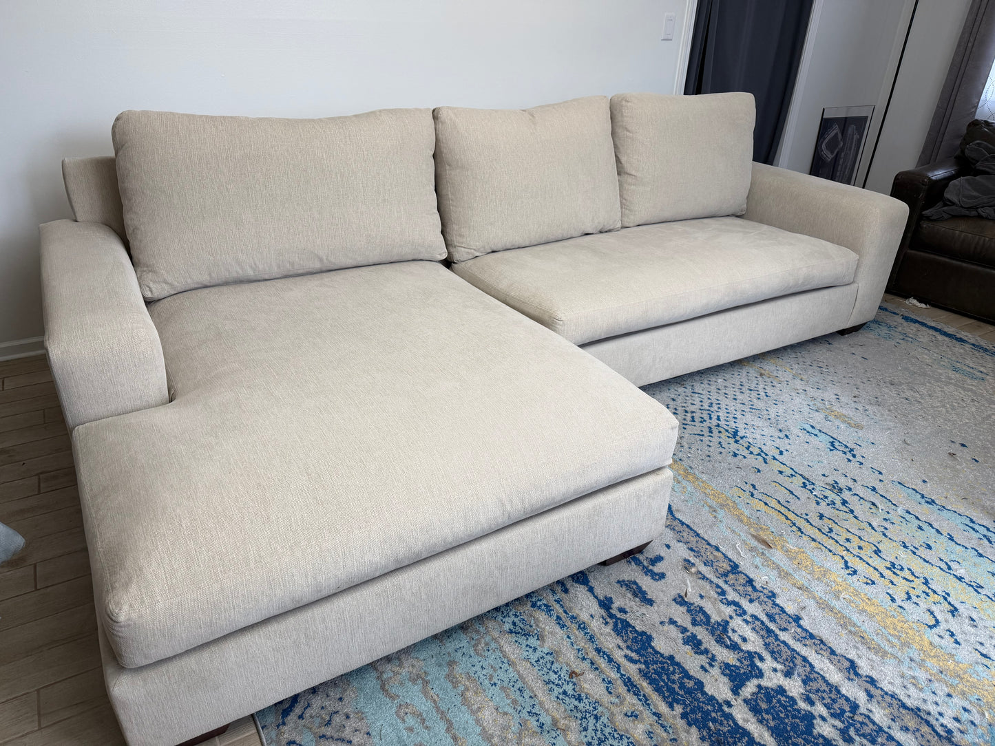 Pottery Barn Big Sur 2-Piece Sectional