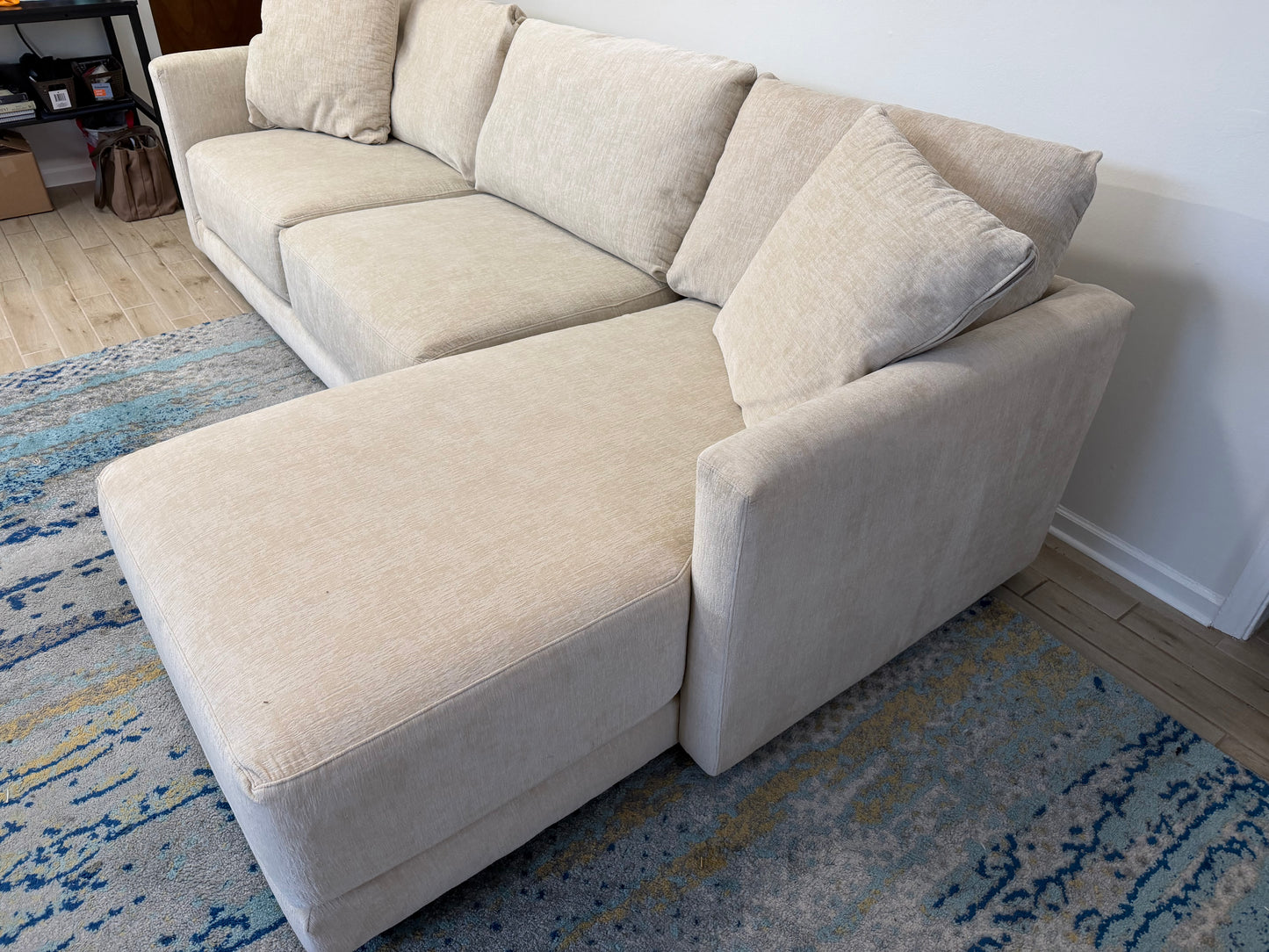 Crate & Barrel Gather 2-Piece Sectional
