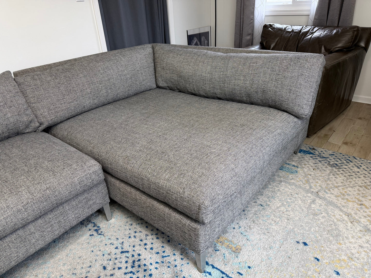 CB2 Decker 2-Piece Sectional