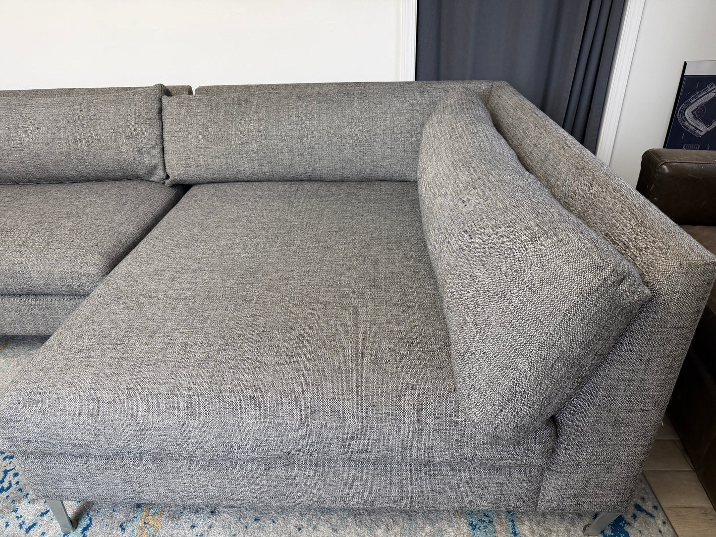 CB2 Decker 2-Piece Sectional
