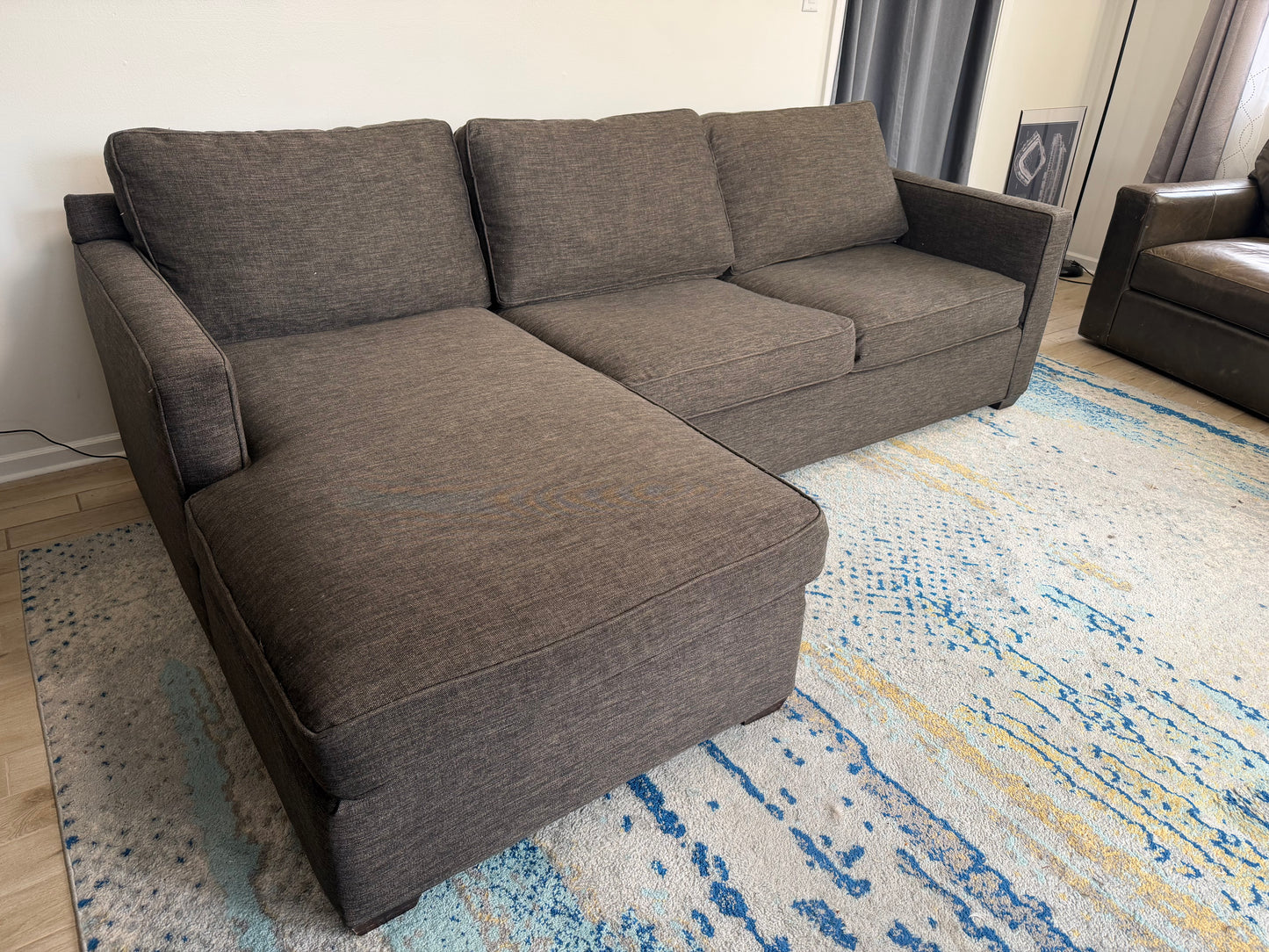 Crate & Barrel Barret 2-Piece Sectional