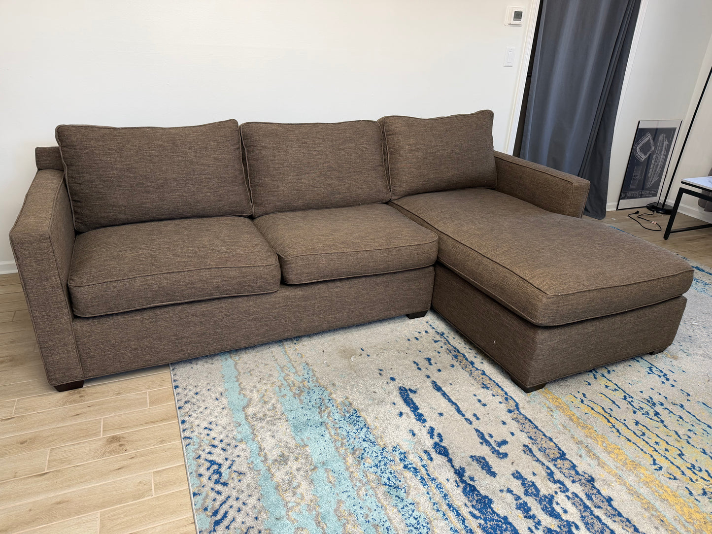 Crate & Barrel Barrett 2-Piece Sectional