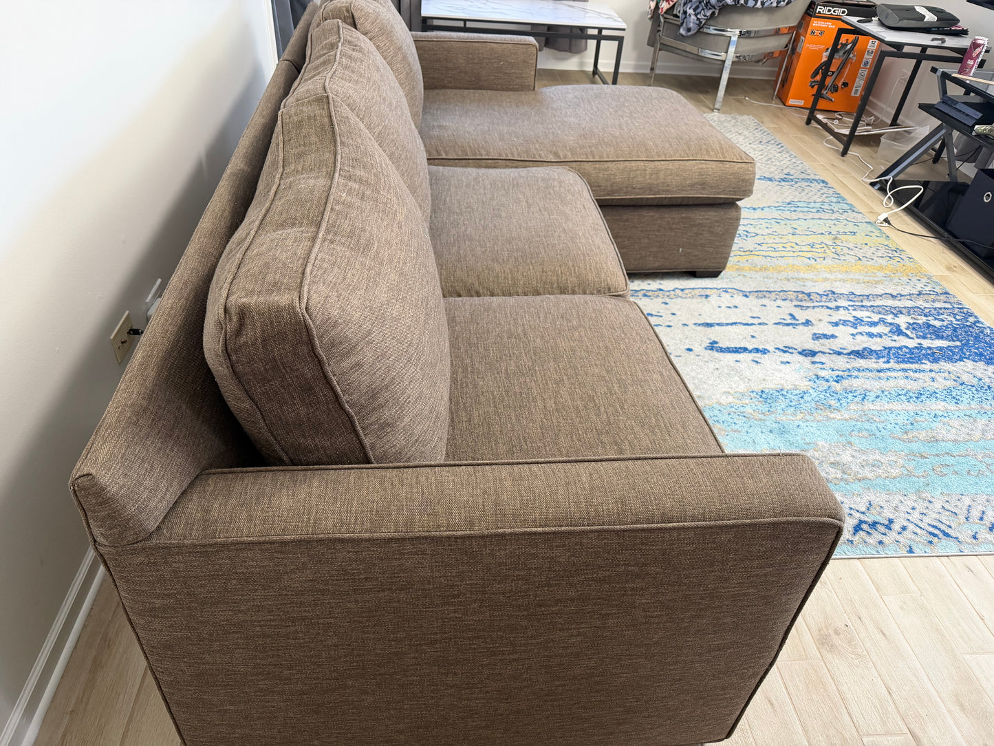Crate & Barrel Barrett 2-Piece Sectional