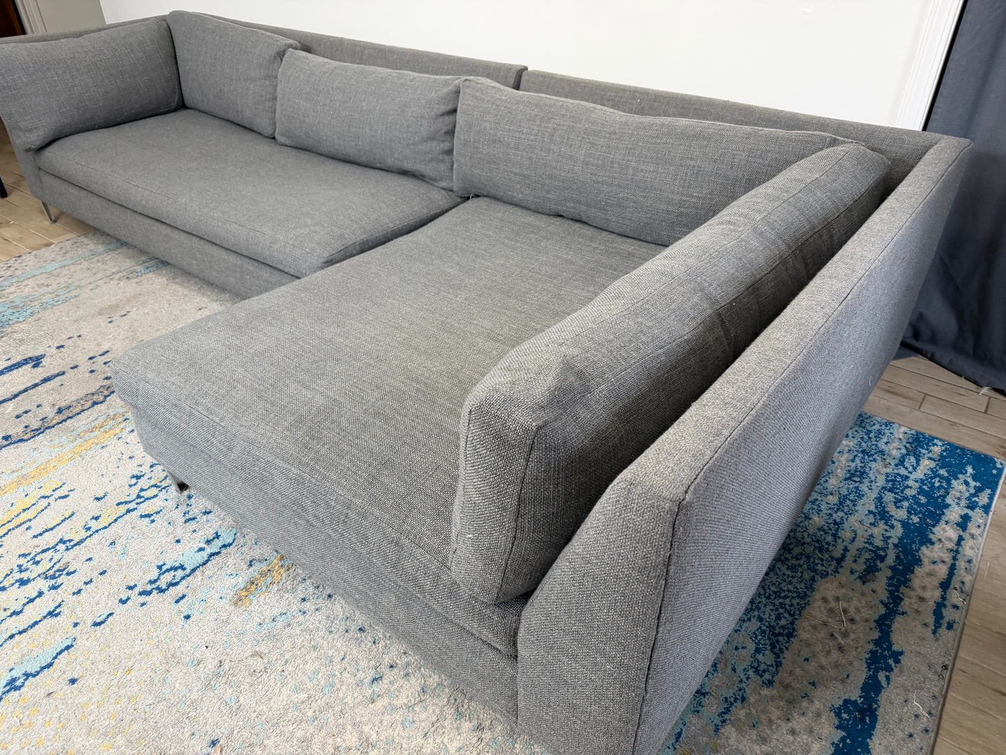 CB2 Decker 2-Piece Sectional
