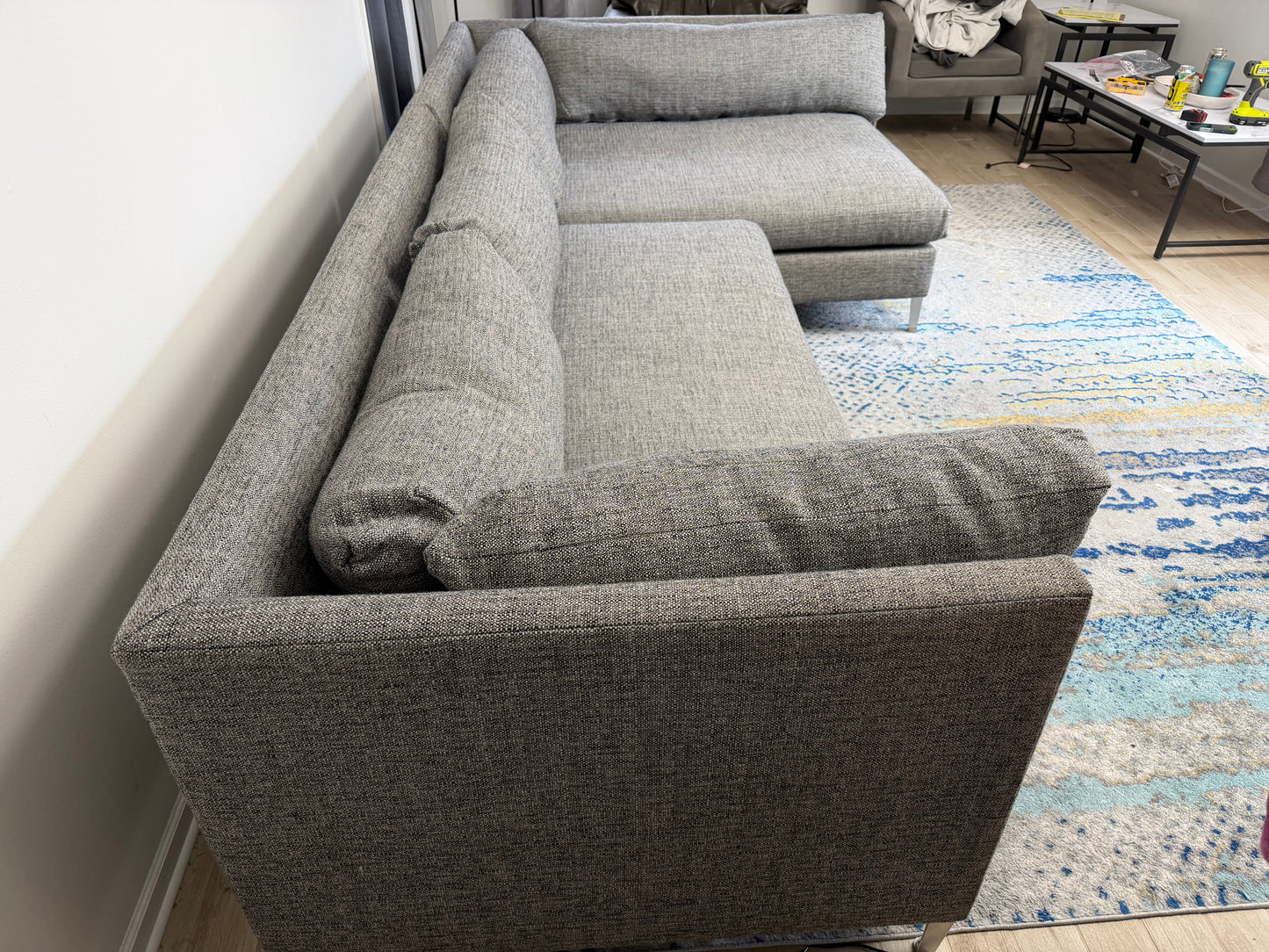 CB2 Decker 2-Piece Sectional