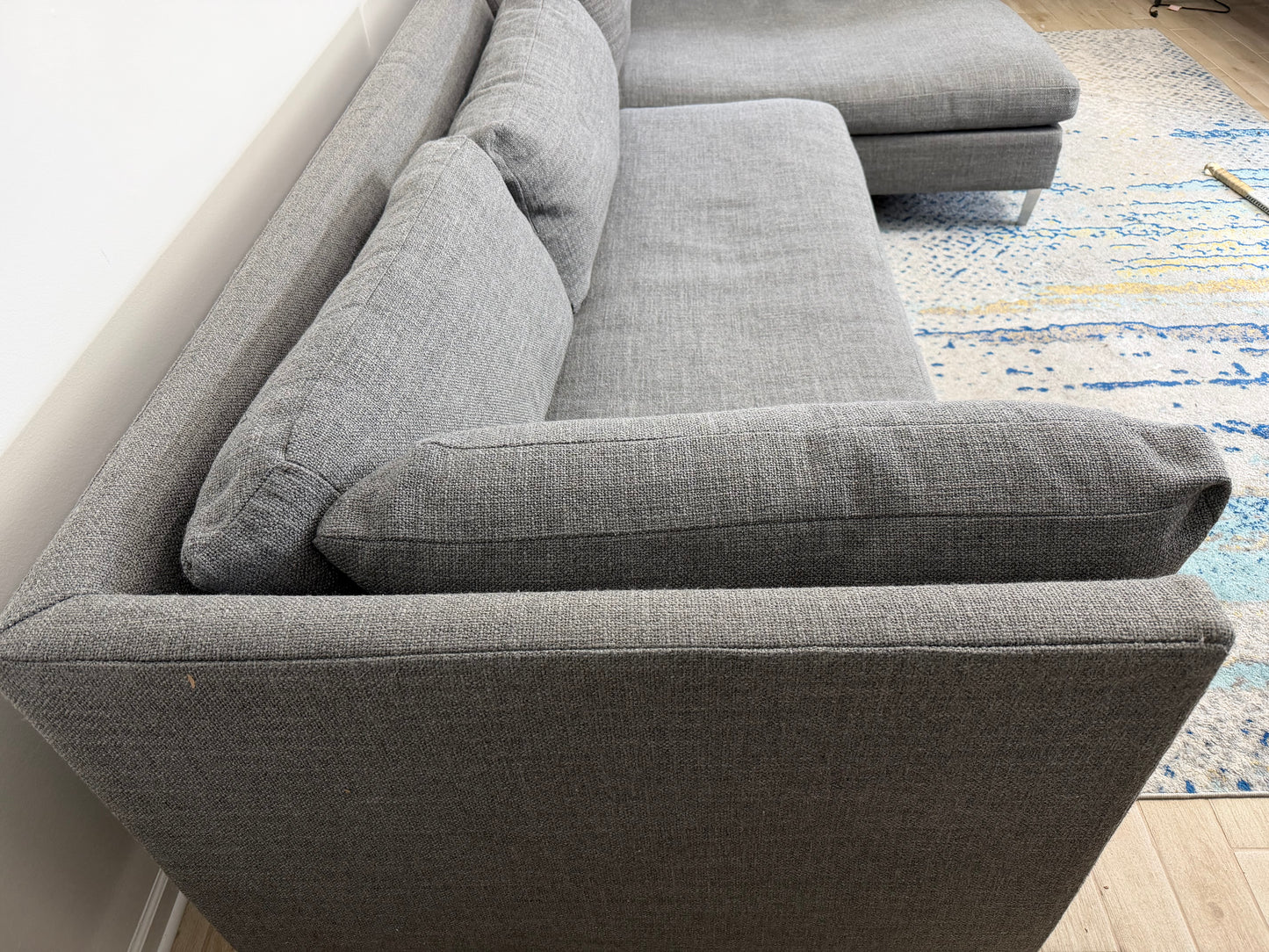 CB2 Decker 2-Piece Sectional