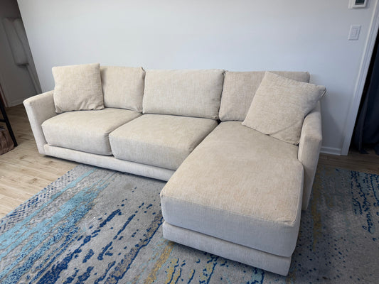 Crate & Barrel Gather 2-Piece Sectional