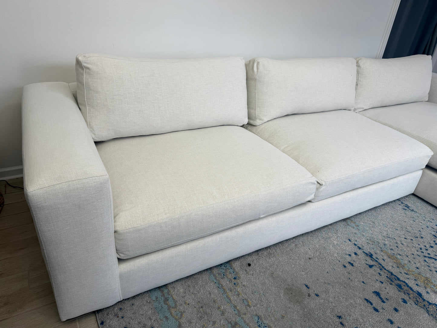 Crate & Barrel Oceanside 2-Piece Sectional
