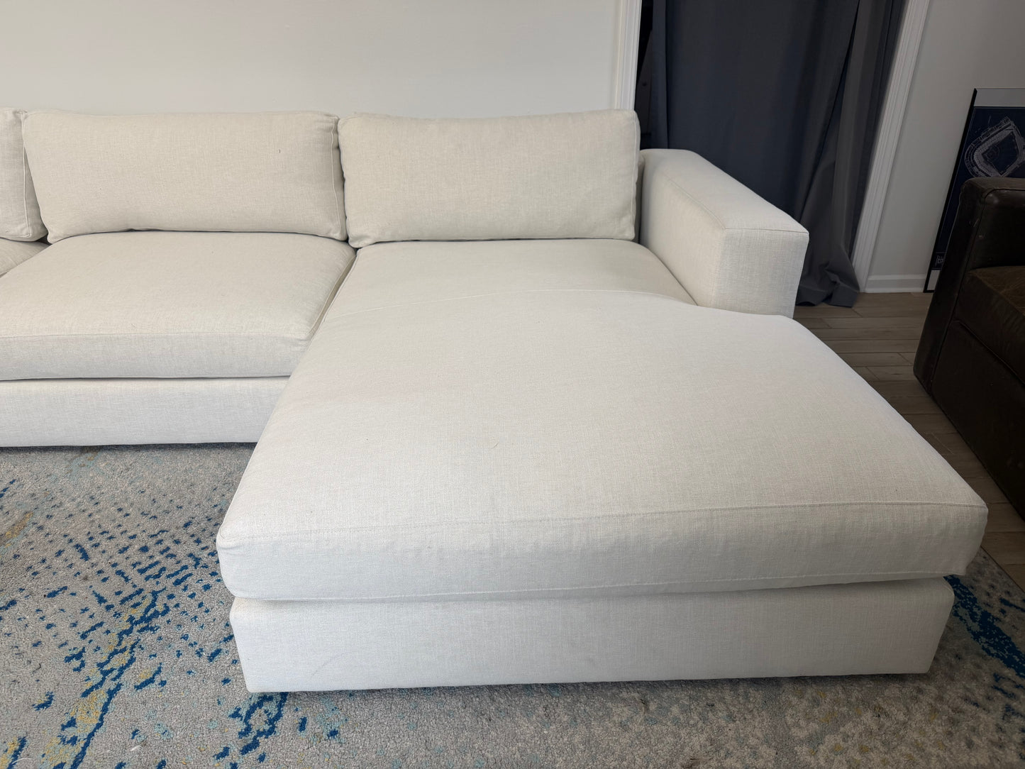 Crate & Barrel Oceanside 2-Piece Sectional