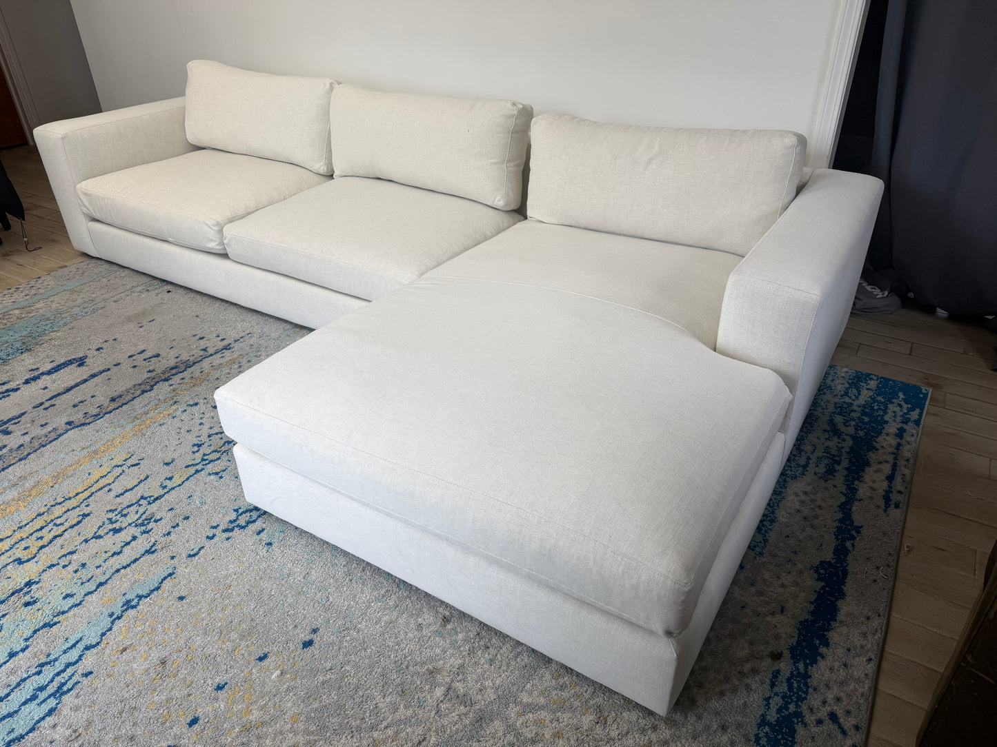 Crate & Barrel Oceanside 2-Piece Sectional