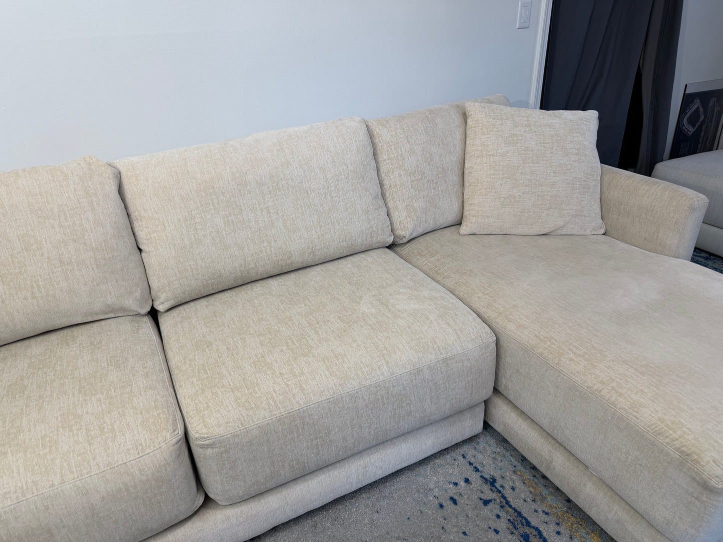 Crate & Barrel Gather 2-Piece Sectional