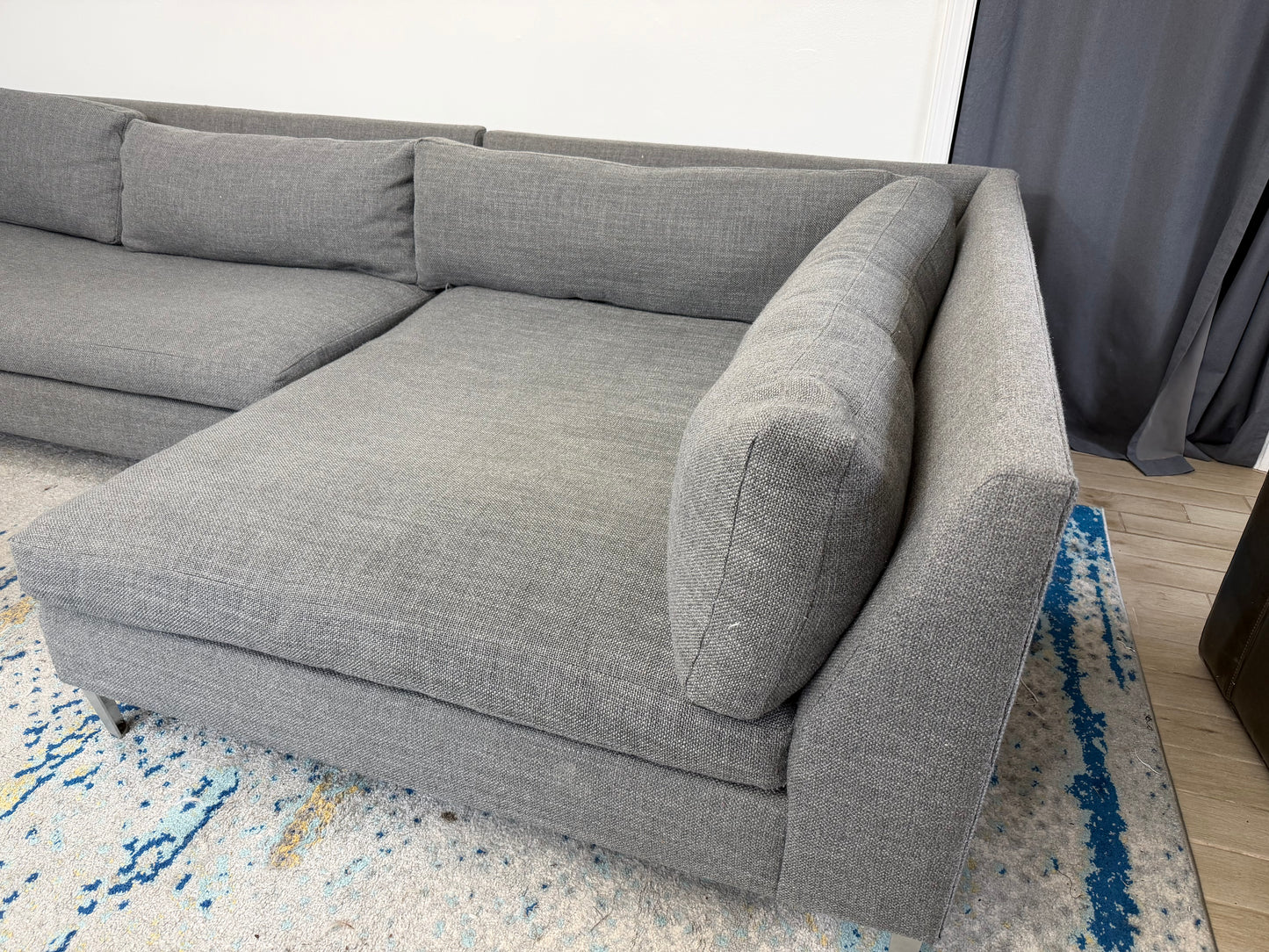CB2 Decker 2-Piece Sectional