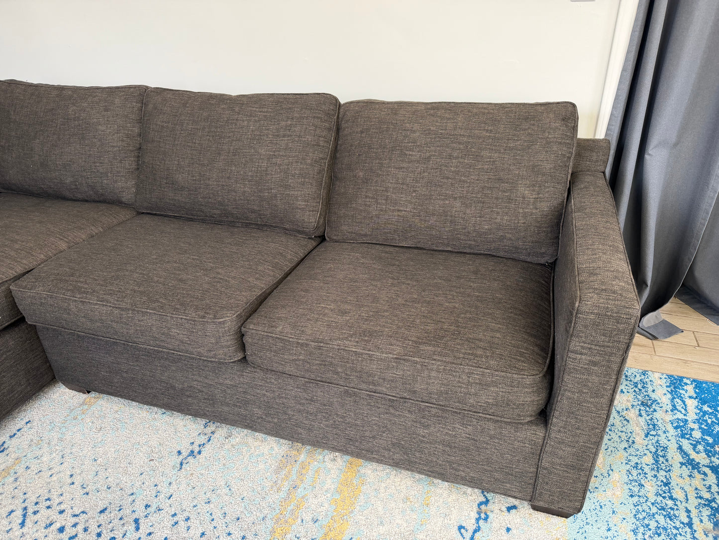 Crate & Barrel Barret 2-Piece Sectional