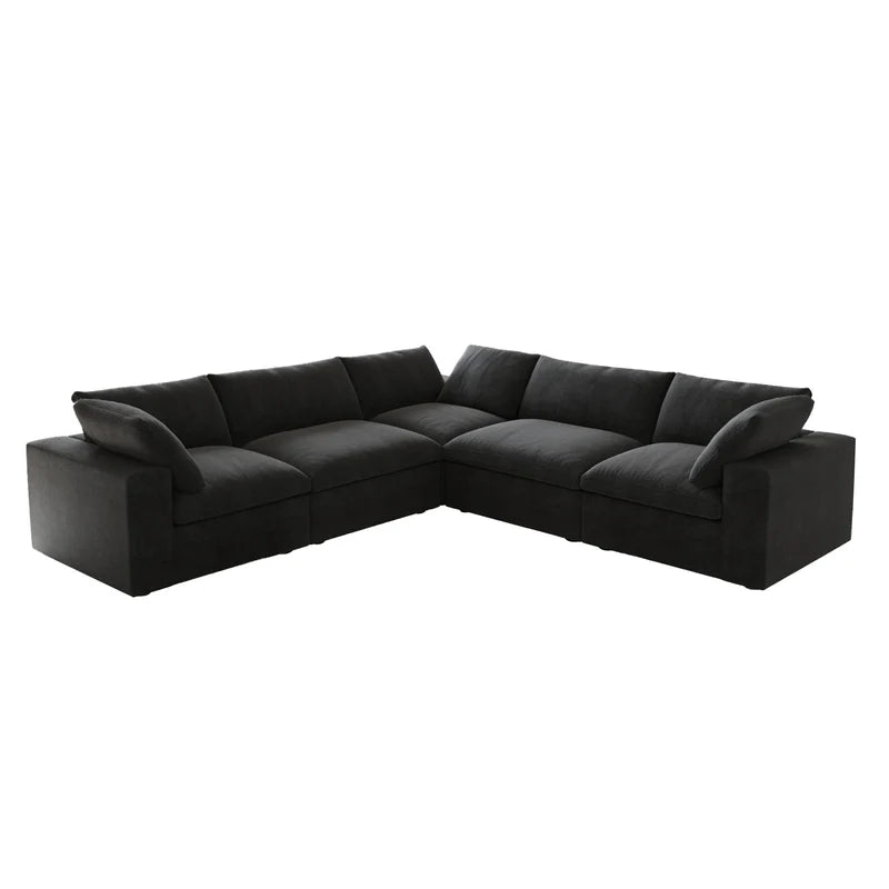 Nova Slope Cloud Collection - Black - Modern Living For Less Furniture