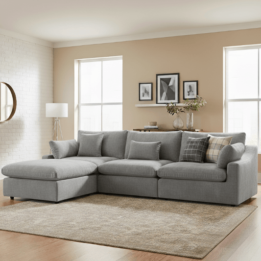 Nova Slope Cloud Collection - Gray - Modern Living For Less Furniture