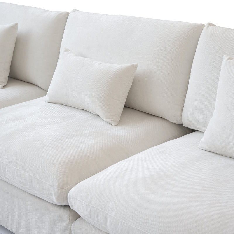 Nova Slope Cloud Collection - White - Modern Living For Less Furniture