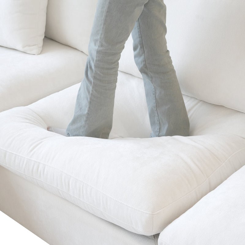 Nova Slope Cloud Collection - White - Modern Living For Less Furniture