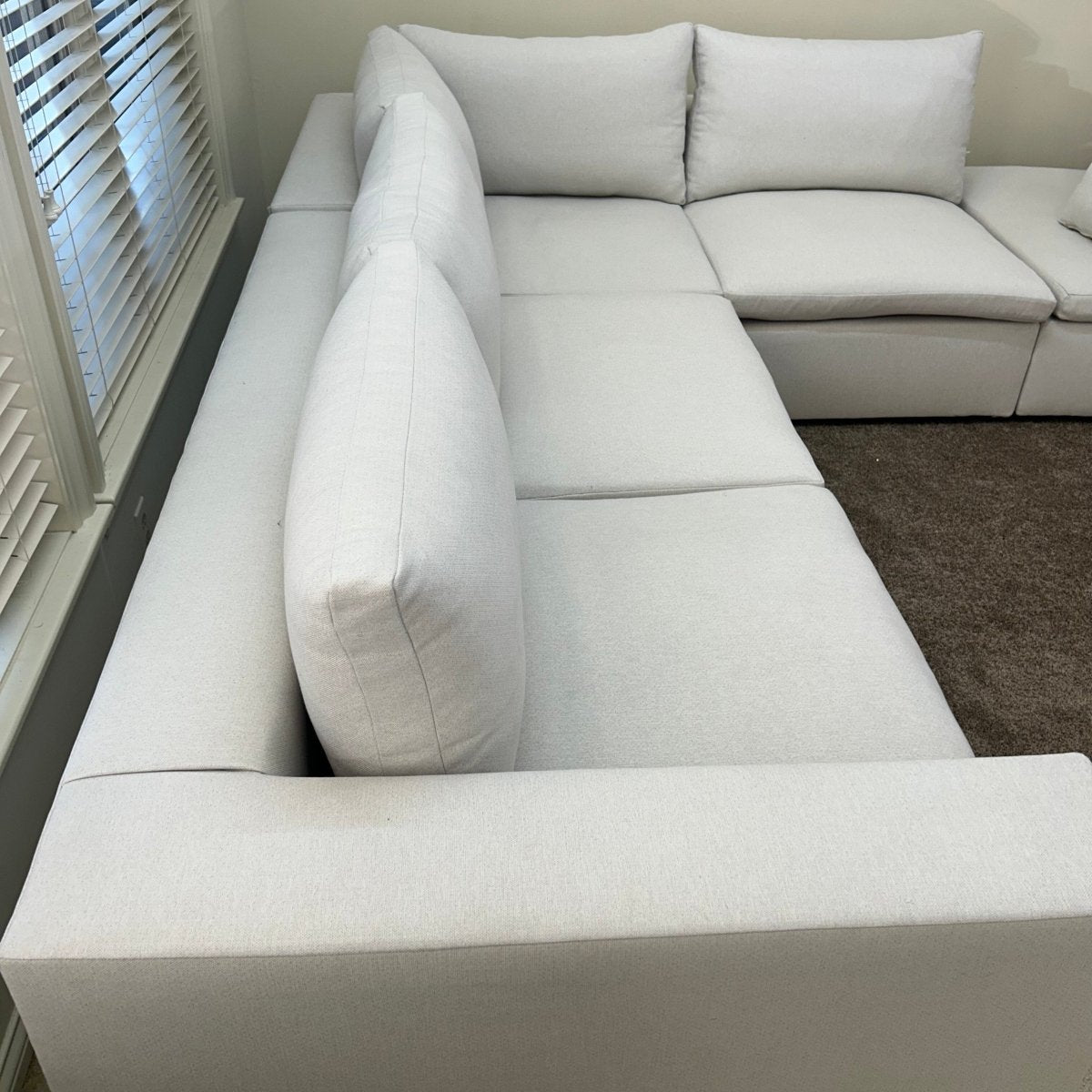 West Elm Harmony 4 - Piece Sectional - Modern Living For Less Furniture