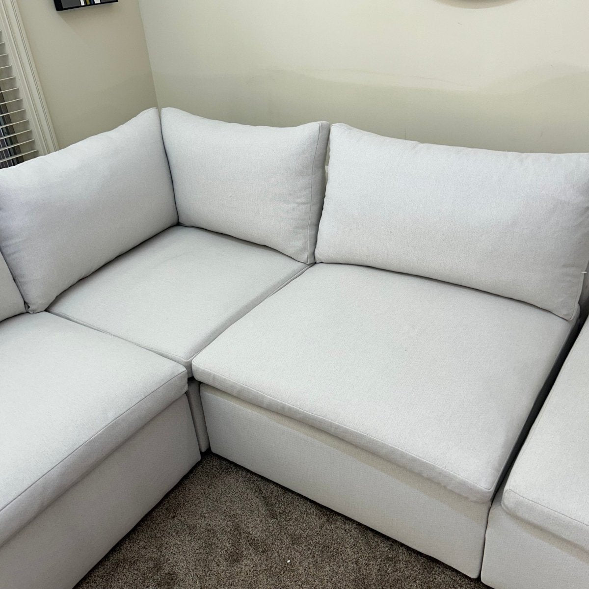 West Elm Harmony 4 - Piece Sectional - Modern Living For Less Furniture