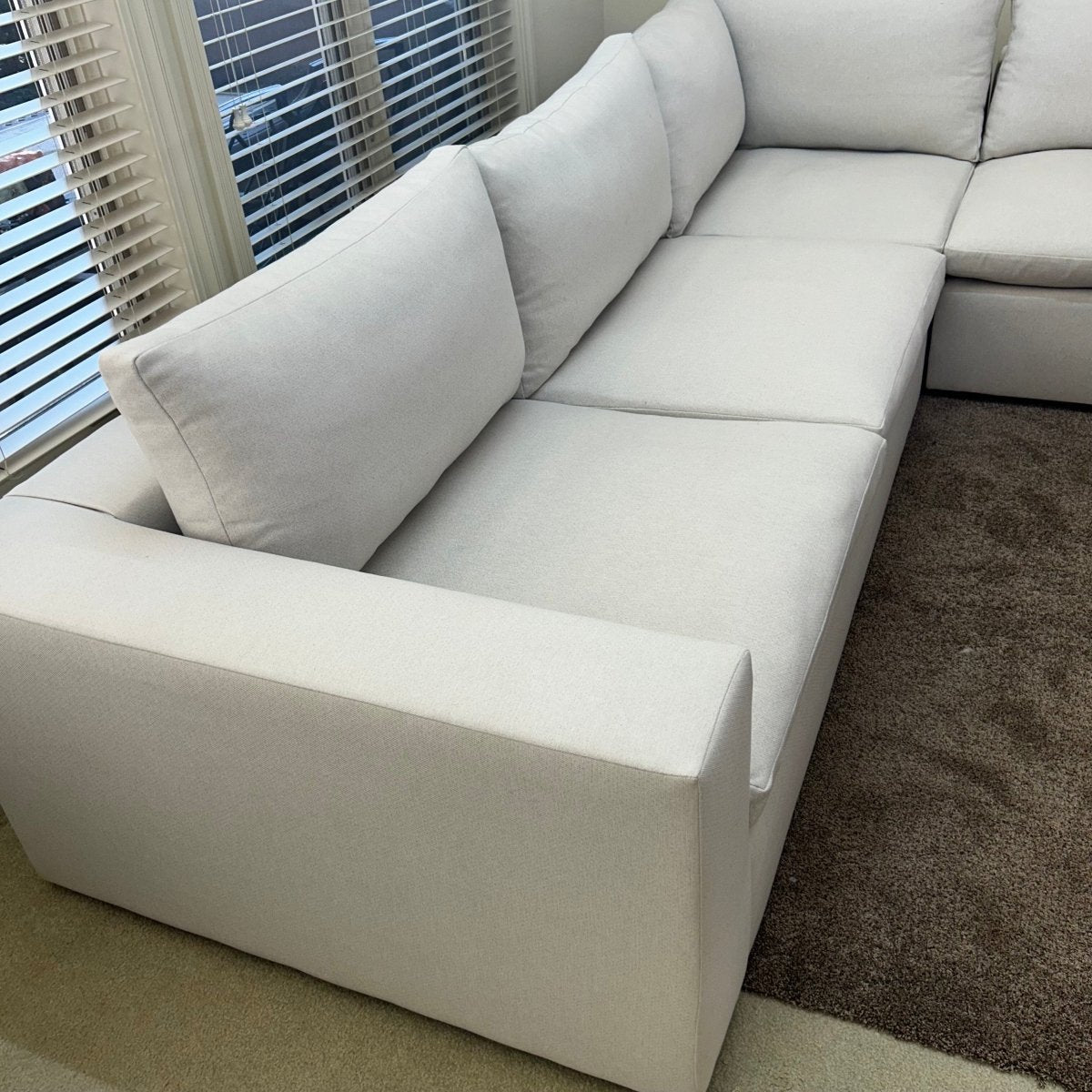 West Elm Harmony 4 - Piece Sectional - Modern Living For Less Furniture